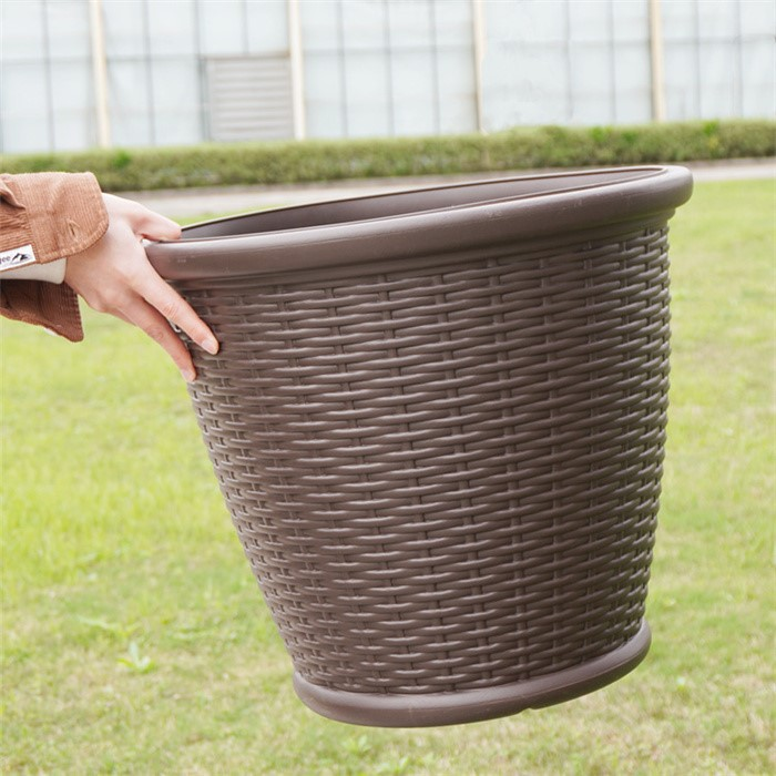 flower pots rattan07 flower pots rattan07