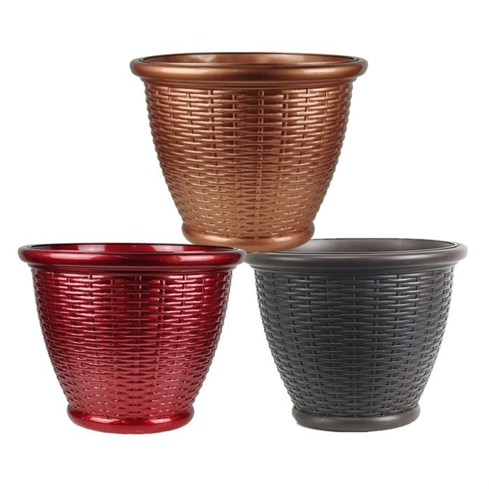 flower pots rattan08 flower pots rattan08
