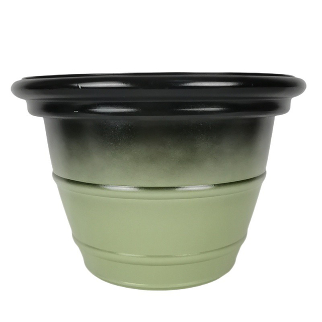 Shiny Plastic Flower Pot