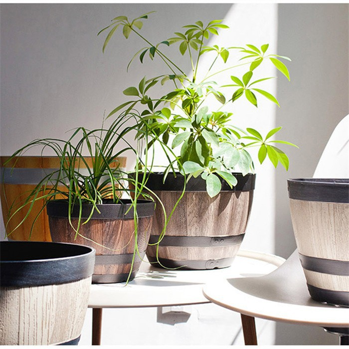 9" Barrel Planter