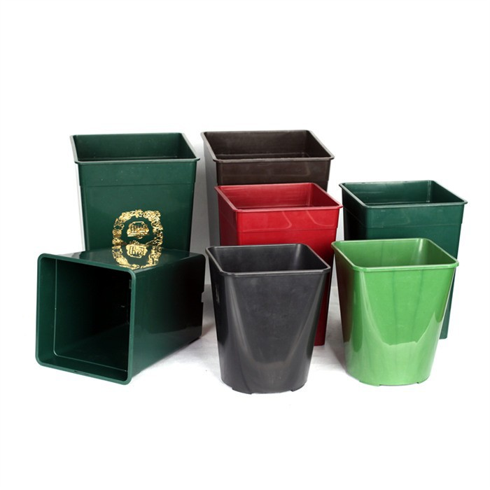 10L Square Plastic Planter