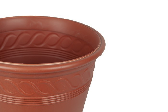 Big-Sized Flower Pots With Spiral Design