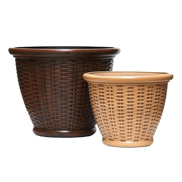 Rattan Flower Pot