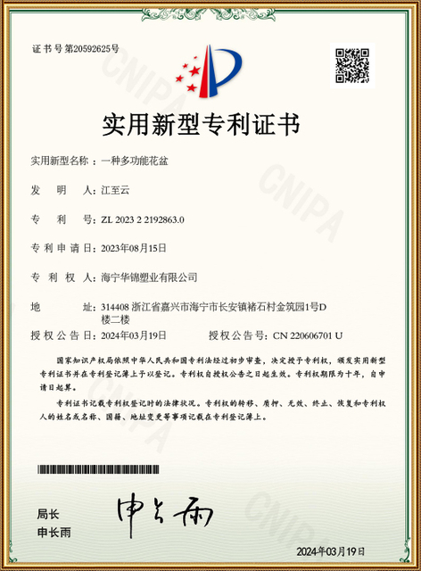 Patent - Utility Model8