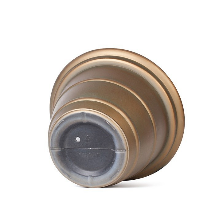 Shiny Plastic Flower Pot