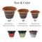 Glossy Plastic Planter