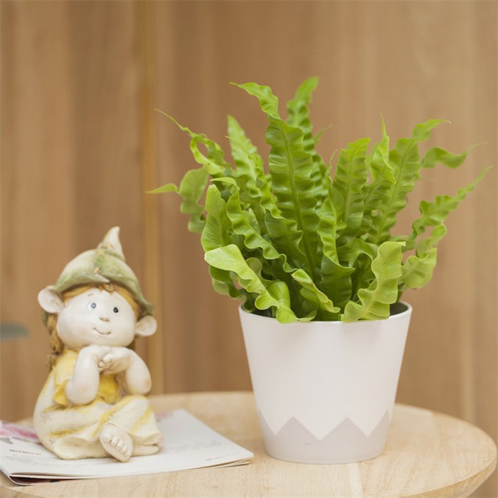 Plastic Geometric Flowerpot