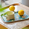 Colorful Cafeteria Food Trays