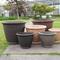 Rattan Flower Pot Outdoor