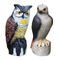 Plastic Owl Sculpture