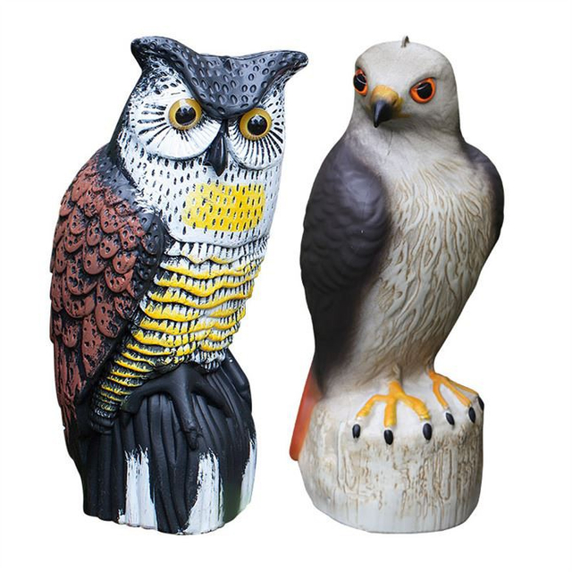 Plastic Owl Sculpture