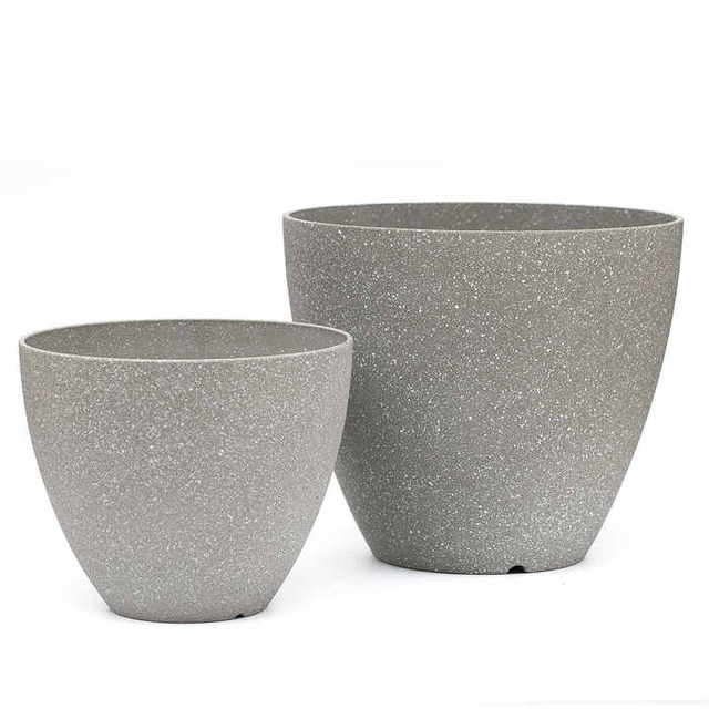 9 Smooth Shiny Finish Planters