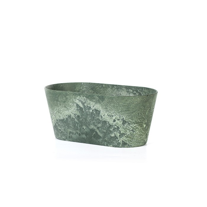 Balcony Oval Grey Planter