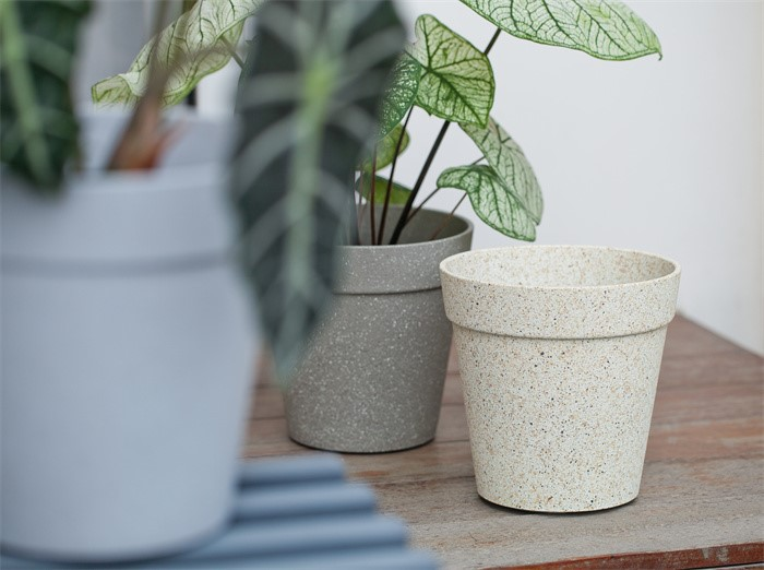 frosted small flower pots08