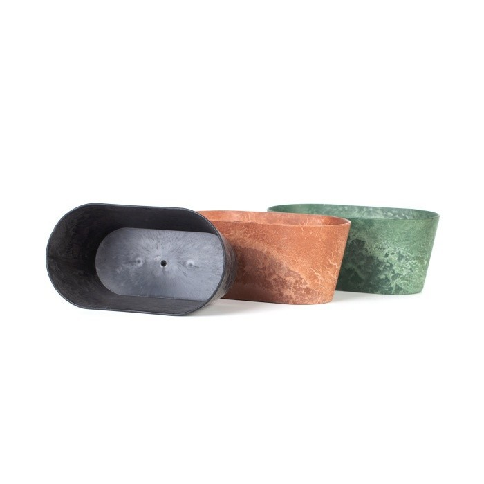 Stone Effect Plastic Planter