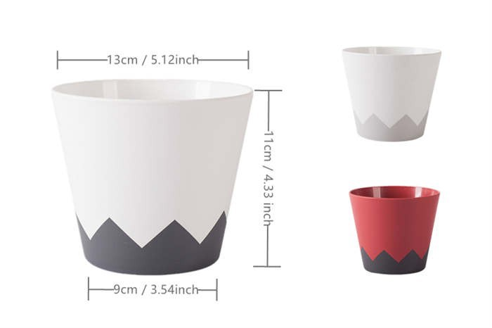 Injection Molded Geometric Planter