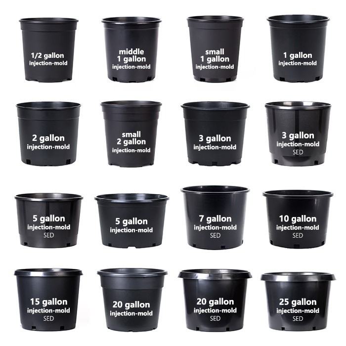 0.5 Gallon Wholesale Nursery Pot