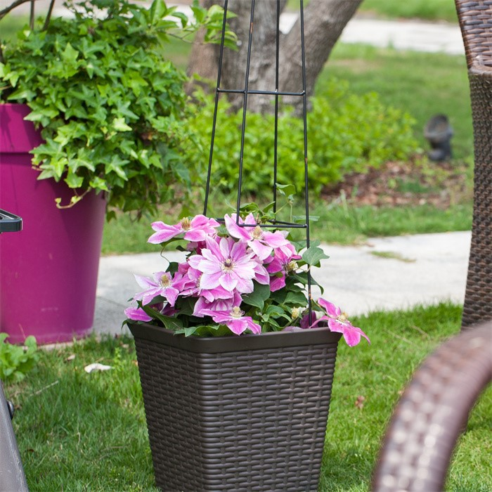 Rattan Flower Pot Outdoor07