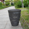 Flower Pots Plastic Decoration