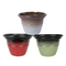 Patterned Plastic Pot