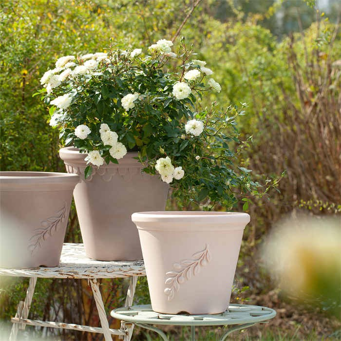 10 Flower Pot Plastic