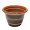 Creative Shiny Plastic Potted Container