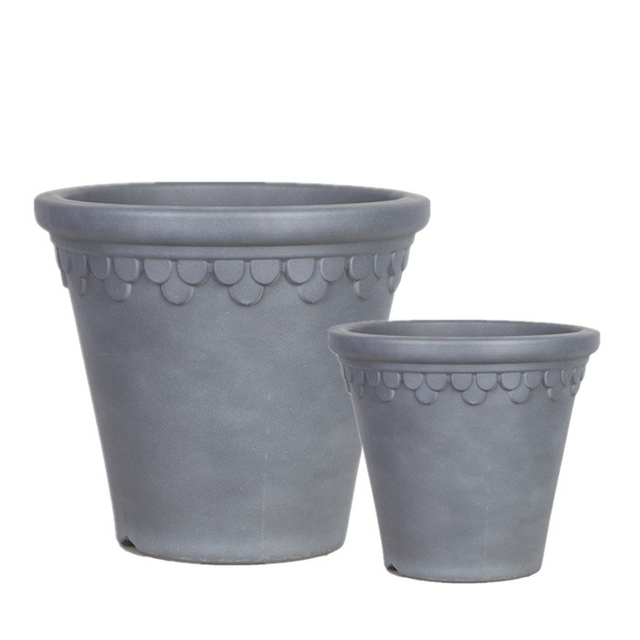 Pink Plastic Flower Pot