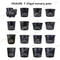 14 Gallon Plastic Plant Pot