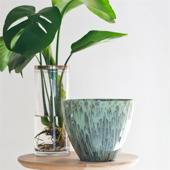 Glossy flower pot07