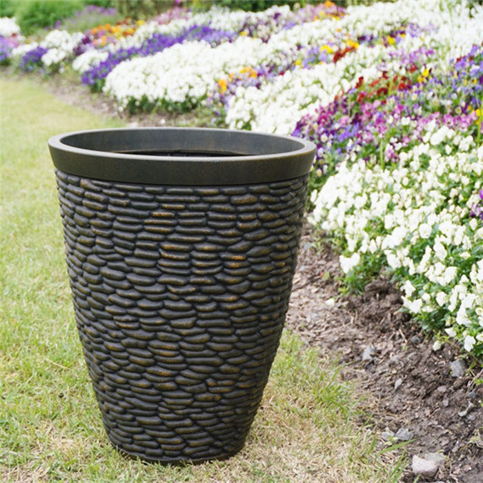 flower pots plastic decoration08