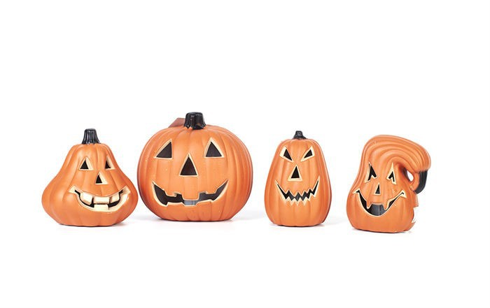Plastic Jack O'lantern