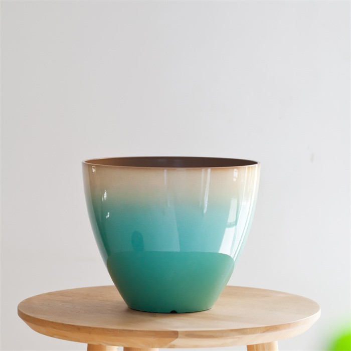 Glossy flower pot08