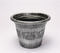 Retro Pattern Plastic Flower Pot