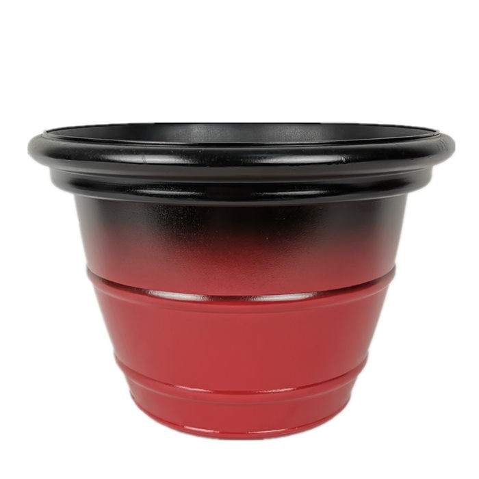 Plastic shiny flower pot08