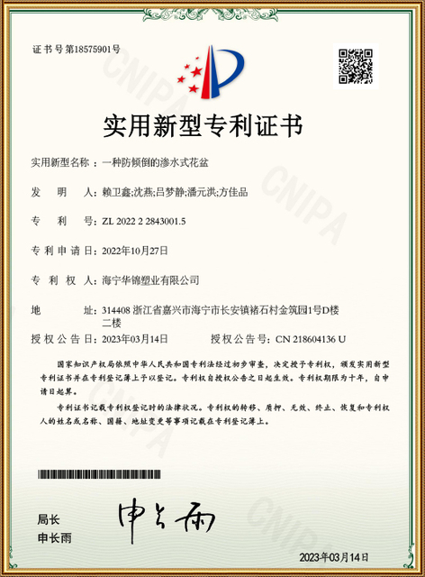 Patent - Utility Model7