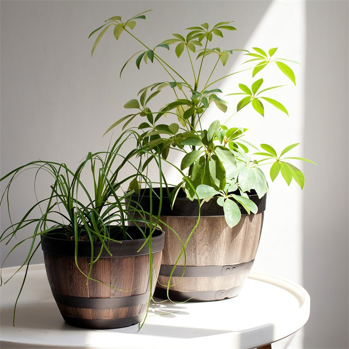 wooden flower planter07