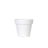 7 inch PP Smooth Minimalist Flower Pot for Indoor Decoration
