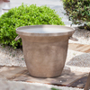 16 Inch EB Stone Look Wabi-Sabi Wide Opening Plant Pot for Balcony