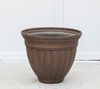 16 Inch EB Stone Look European Wide Opening Flower Pot for Garden