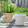 15-Inch HDPE Matte European Luxury Wide Opening Garden Planter for...