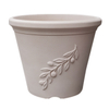10 Inch HDPE Terracotta Look European Plant Pot for Indoor Garden