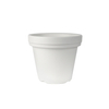 13 Inch HDPE Smooth Minimalist Nordic Flower Pot for Outdoor Garden