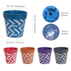 9 Inch PP Concrete Look Modern Plastic Planter for Balcony Display