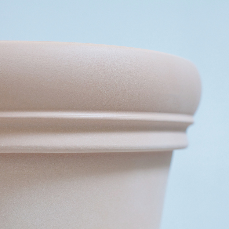 9 Inch HDPE Terracotta Look Roman Plastic Planter for Garden Patio