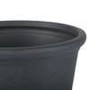 12 Inch HDPE Industrial Tall Plastic Planter for Commercial Entrance