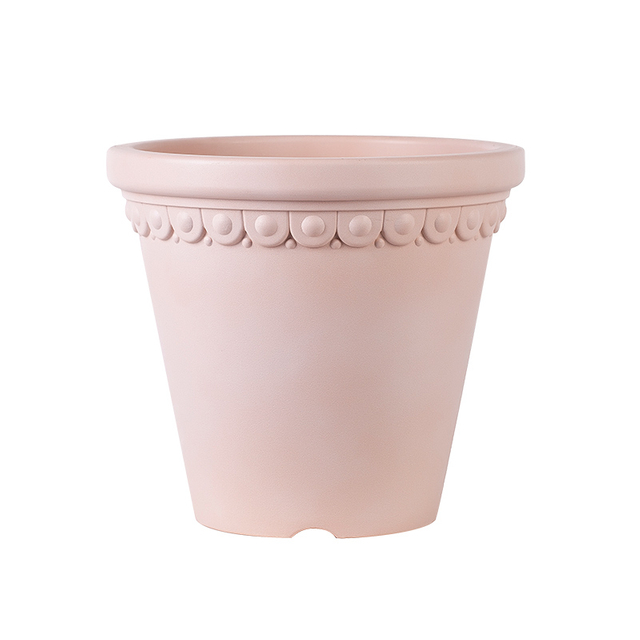 9 Inch HDPE Terracotta Look Classic Plastic Planter for Home Decor