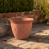 12-Inch EB Matte European Vintage Decorative Planter for Garden