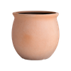 17 Inch HDPE Matte Sphere Flower Pot for Large Public Space