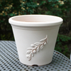 10 Inch HDPE Terracotta Look European Plant Pot for Indoor Garden