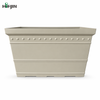 24-Inch PP Matte European Luxury Rectangular Planter for Garden